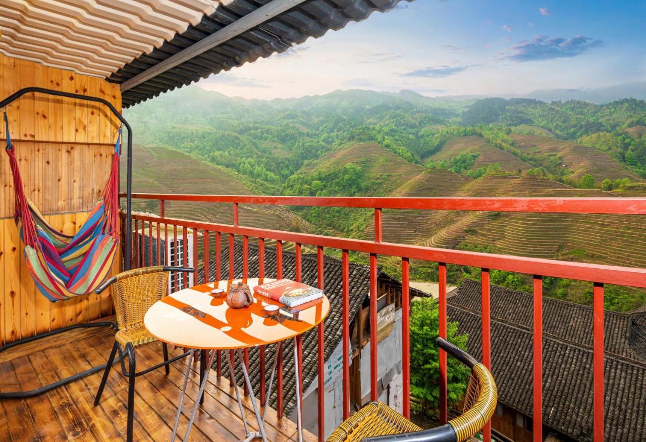 龙胜馨嘉源饭店 Villa Exteriör bild